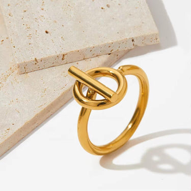 Antique Gold Plated Ring